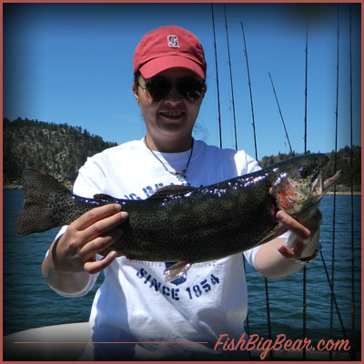 Charter Fishing in Big Bear Lake