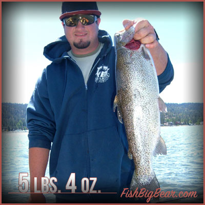 Charter Fishing in Big Bear Lake