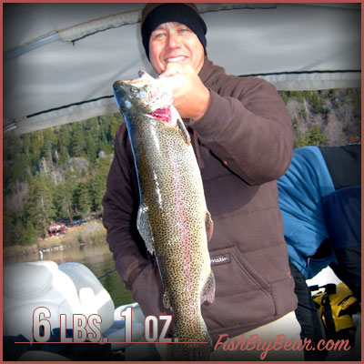 Charter Fishing in Big Bear Lake