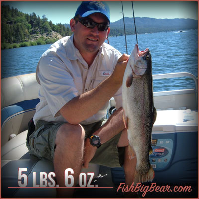 Charter Fishing in Big Bear Lake