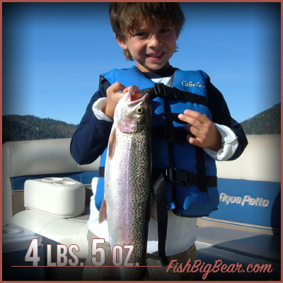 Charter Fishing in Big Bear Lake