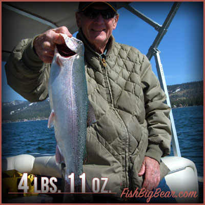 Charter Fishing in Big Bear Lake