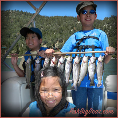 Charter Fishing in Big Bear Lake