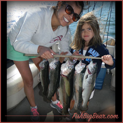 Charter Fishing in Big Bear Lake