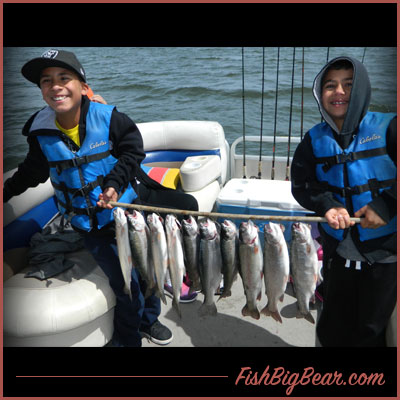 Charter Fishing in Big Bear Lake