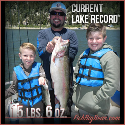 Charter Fishing in Big Bear Lake