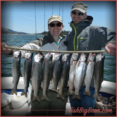 Charter Fishing in Big Bear Lake