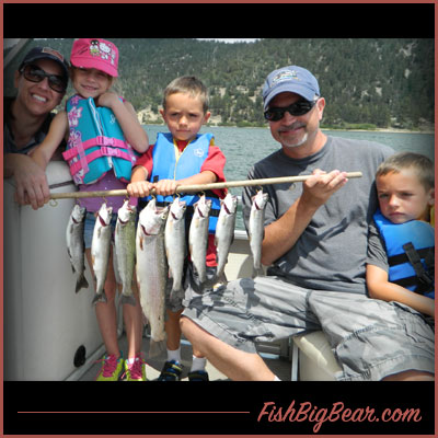 Charter Fishing in Big Bear Lake