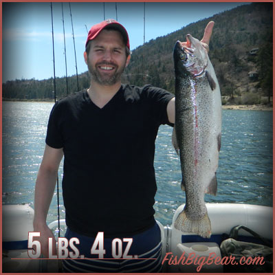 Charter Fishing in Big Bear Lake