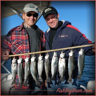 Charter Fishing in Big Bear Lake