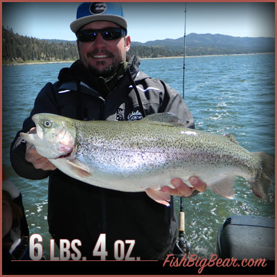 Charter Fishing in Big Bear Lake