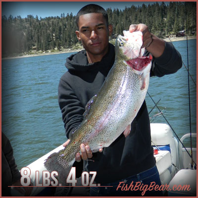 Charter Fishing in Big Bear Lake