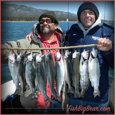 Charter Fishing in Big Bear Lake