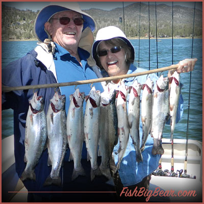 Charter Fishing in Big Bear Lake