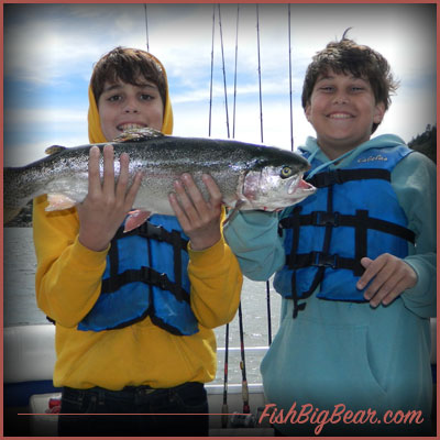 Charter Fishing in Big Bear Lake