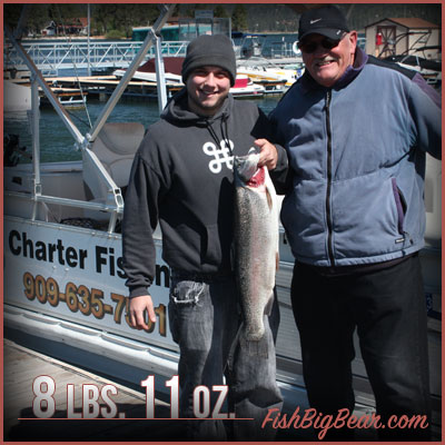 Charter Fishing in Big Bear Lake