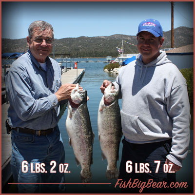 Charter Fishing in Big Bear Lake