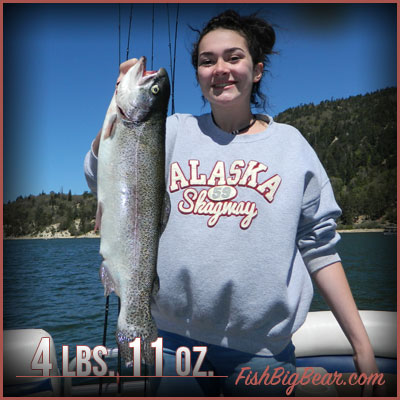 Charter Fishing in Big Bear Lake