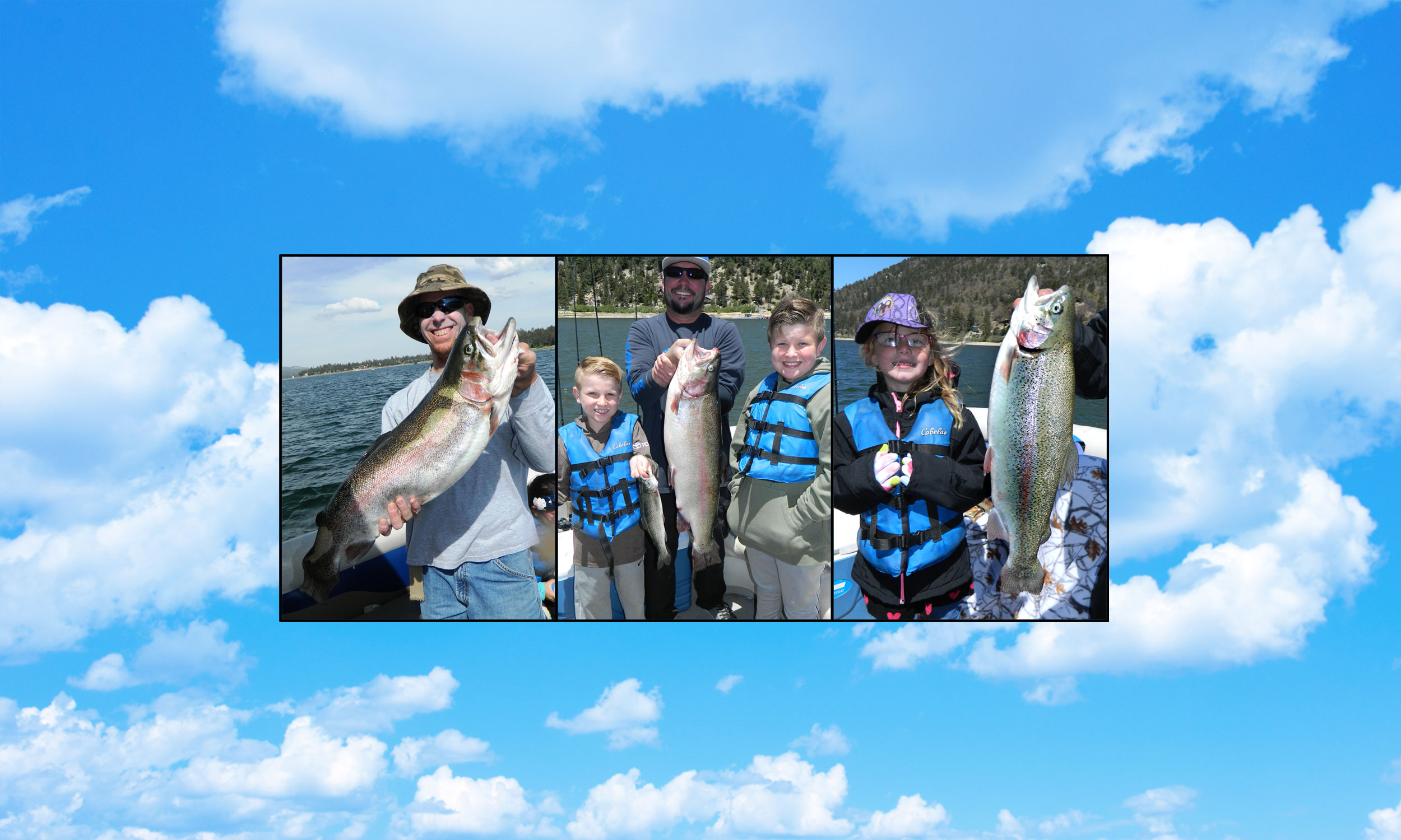 Fishing in Big Bear Lake, CA